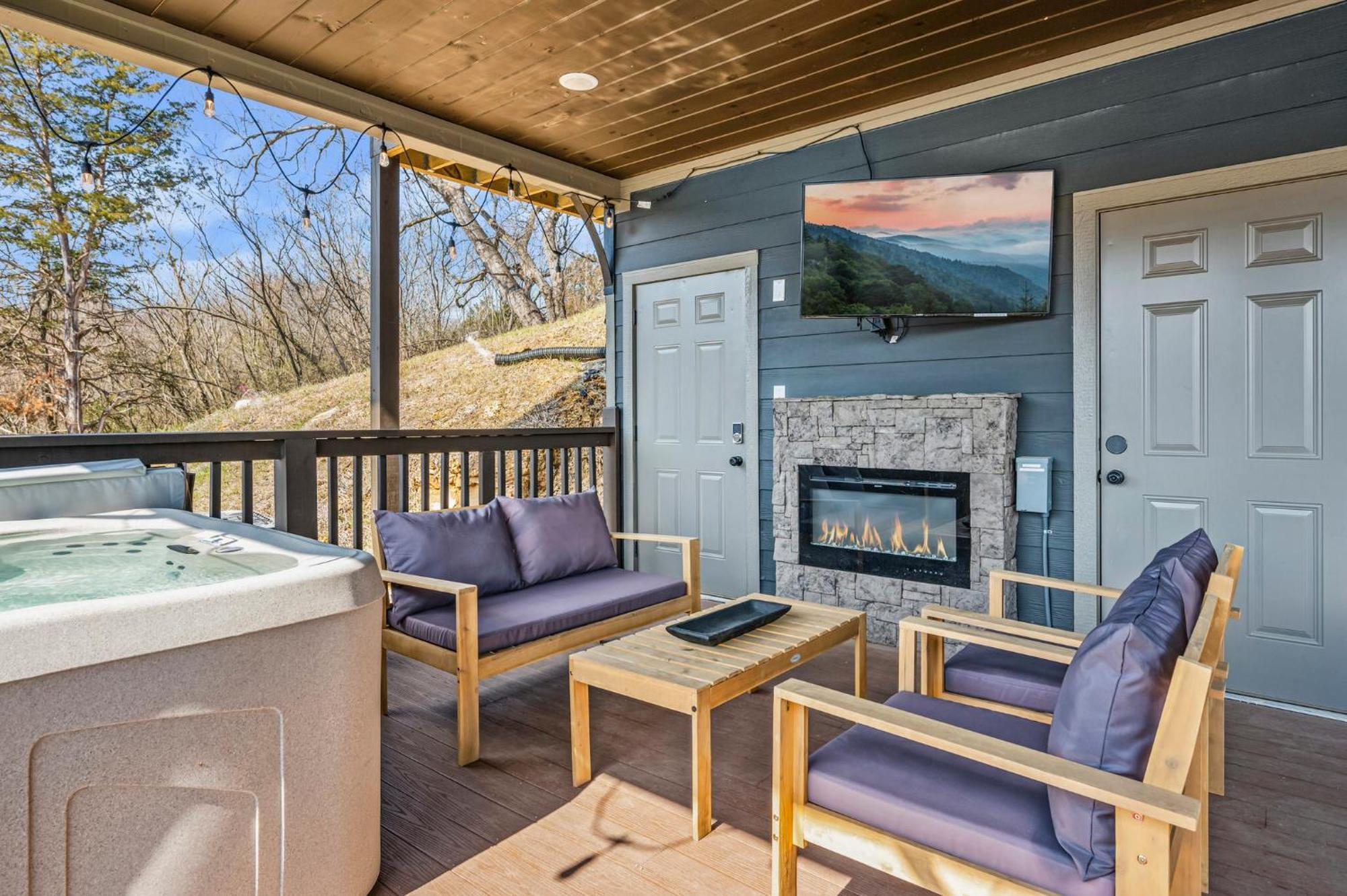 Smokies Treehouse Villa Sevierville Dış mekan fotoğraf